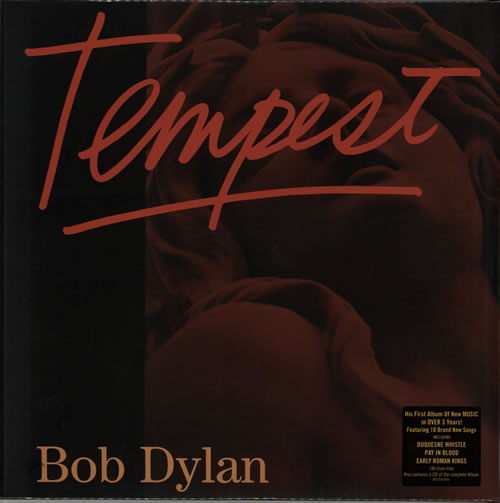 Bob Dylan Tempest - Sealed 2-LP vinyl record set (Double LP Album) US DYL2LTE570184