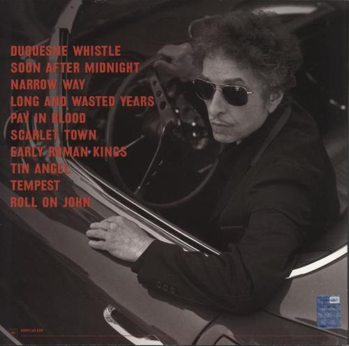 Bob Dylan Tempest 2-LP vinyl record set (Double LP Album) UK DYL2LTE866660