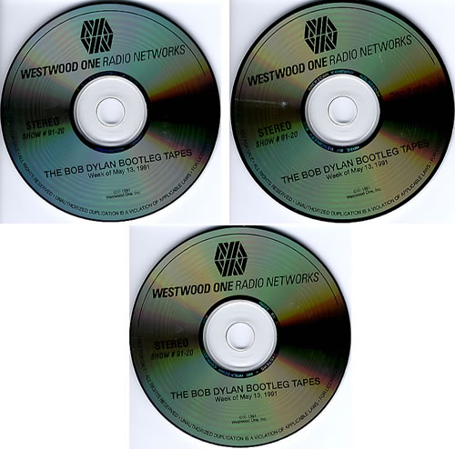 Bob Dylan The Bob Dylan Bootleg Tapes 3-CD album set (Triple CD) US DYL3CTH266906