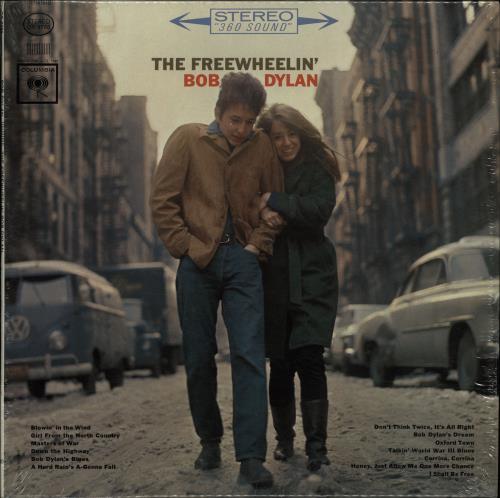 Bob Dylan The Freewheelin' - 2nd vinyl LP album (LP record) US DYLLPTH644372