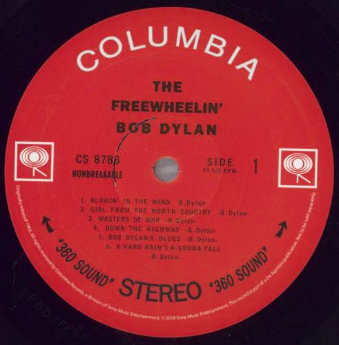 Bob Dylan The Freewheelin' Bob Dylan: DeAgostini - 180gm Vinyl vinyl LP album (LP record) UK DYLLPTH825641