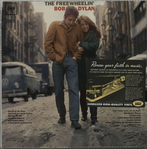 Bob Dylan The Freewheelin' Bob Dylan vinyl LP album (LP record) US DYLLPTH639846