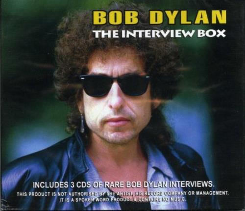 Bob Dylan The Interview Box 3-CD album set (Triple CD) UK DYL3CTH376444