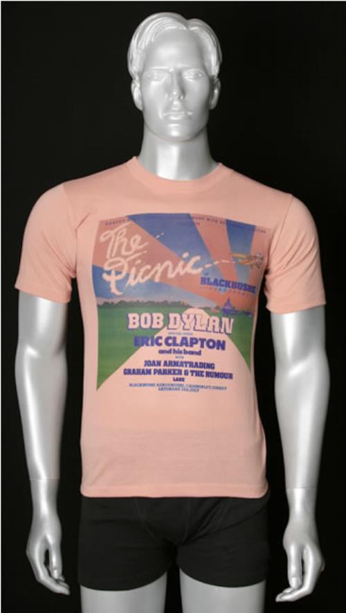 Bob Dylan The Picnic At Blackbushe Aerodrome + T-shirt tour programme UK DYLTRTH471525