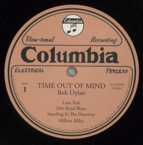 Bob Dylan Time Out Of Mind + Bonus 7-inch Single 2-LP vinyl record set (Double LP Album) UK DYL2LTI881356