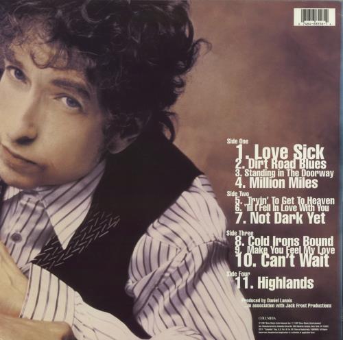 Bob Dylan Time Out Of Mind - EX 2-LP vinyl record set (Double LP Album) Dutch DYL2LTI870415