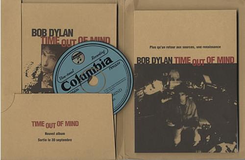 Bob Dylan Time Out Of Mind media press kit French DYLKITI148803