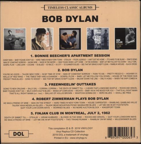 Bob Dylan Timeless Classic Albums CD album (CDLP) UK DYLCDTI797176