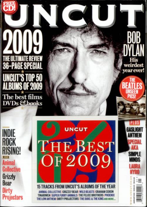 Bob Dylan Uncut - January 2010 magazine UK DYLMAUN500558