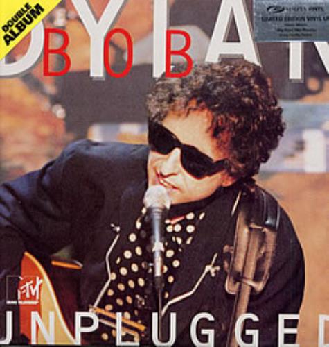 Bob Dylan Unplugged 2-LP vinyl record set (Double LP Album) UK DYL2LUN52766