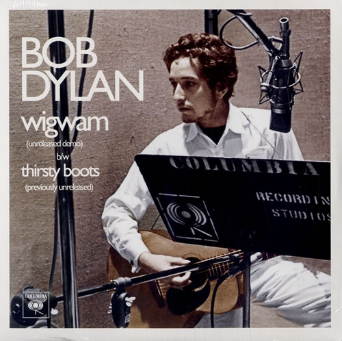 Bob Dylan Wigwam 7" vinyl single (7 inch record / 45) UK DYL07WI583211