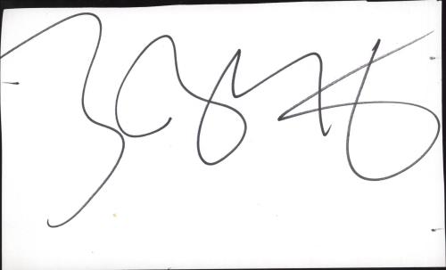 Bob Geldof Autograph memorabilia UK GELMMAU721199
