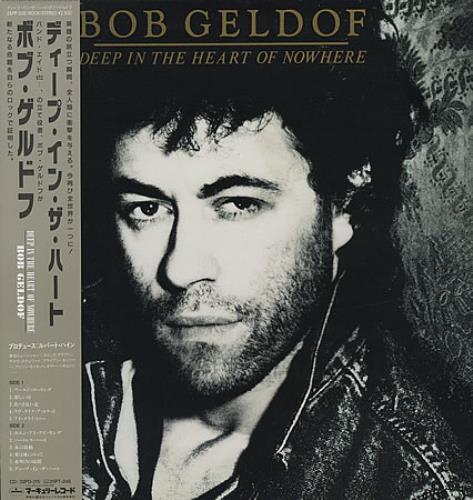 Bob Geldof Deep In The Heart Of Nowhere vinyl LP album (LP record) Japanese GELLPDE368706