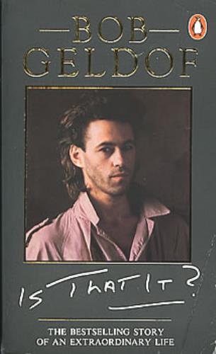 Bob Geldof Is That It? book UK GELBKIS251879