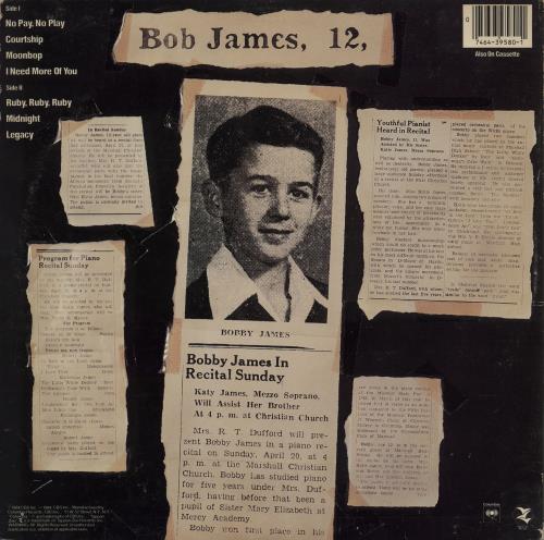 Bob James 12 (Twelve) vinyl LP album (LP record) US BOJLPTW758891
