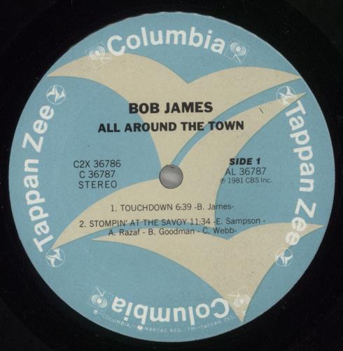 Bob James All Around The Town 2-LP vinyl record set (Double LP Album) US BOJ2LAL879296