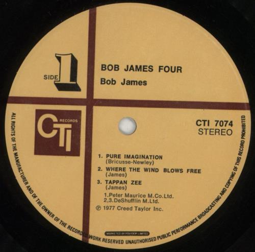 Bob James BJ4 - Four vinyl LP album (LP record) UK BOJLPBJ422376
