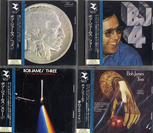 Bob James Quantity Of Five Promo Albums CD album (CDLP) Japanese BOJCDQU633233