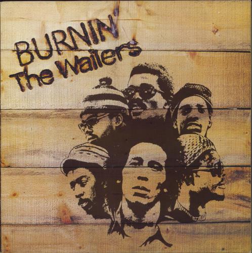 Bob Marley & The Wailers Burnin' vinyl LP album (LP record) UK BMLLPBU789460