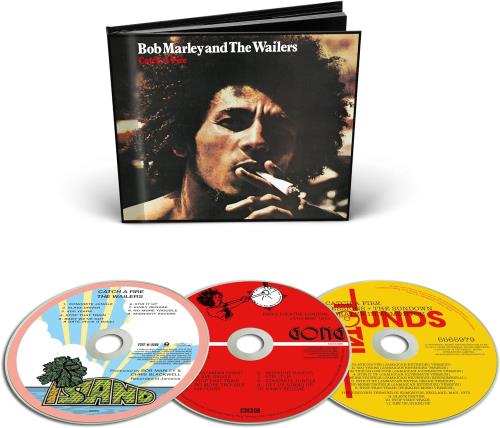 Bob Marley & The Wailers Catch A Fire: 50th Anniversary - Sealed 3-CD album set (Triple CD) UK BML3CCA828753