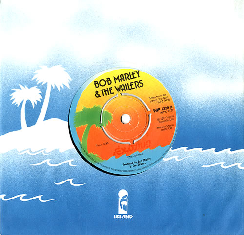 Bob Marley & The Wailers Exodus 7" vinyl single (7 inch record / 45) UK BML07EX408652