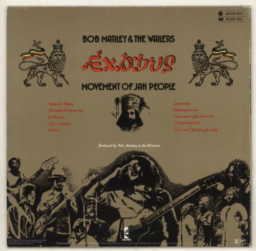 Bob Marley & The Wailers Exodus vinyl LP album (LP record) German BMLLPEX734874
