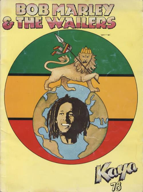 Bob Marley & The Wailers Kaya '78 tour programme US BMLTRKA221033