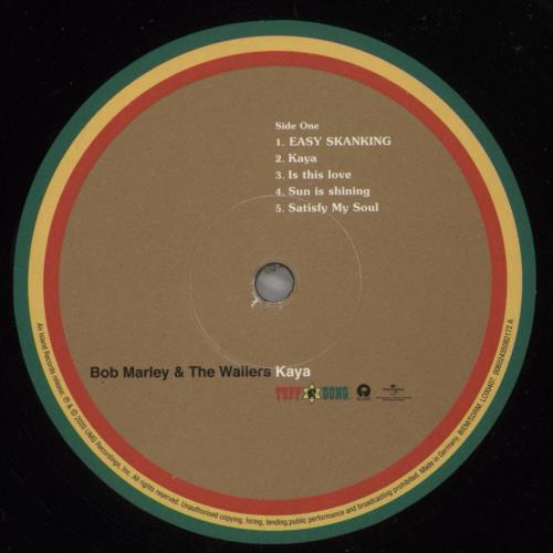 Bob Marley & The Wailers Kaya 2-LP vinyl record set (Double LP Album) UK BML2LKA878311