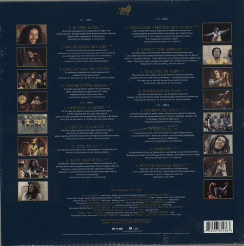 Bob Marley & The Wailers Legend - The Best Of - Tri-colour vinyl - Sealed 2-LP vinyl record set (Double LP Album) US BML2LLE642182