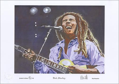 Bob Marley & The Wailers Limited Edition Print - 150 Only artwork US BMLARLI397464