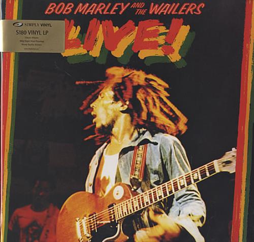 Bob Marley & The Wailers Live! vinyl LP album (LP record) UK BMLLPLI365702