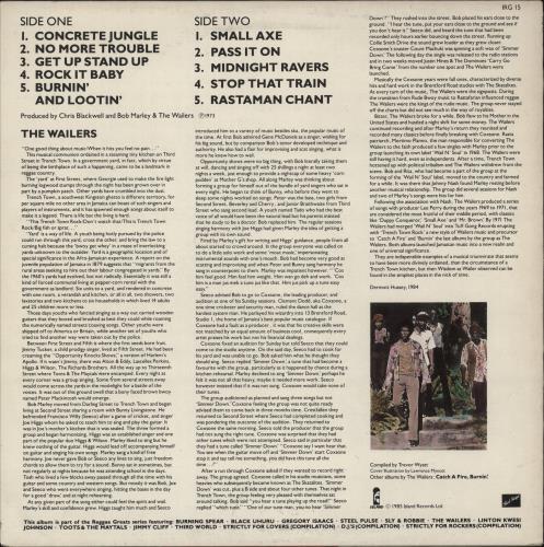 Bob Marley & The Wailers Reggae Greats vinyl LP album (LP record) UK BMLLPRE515806