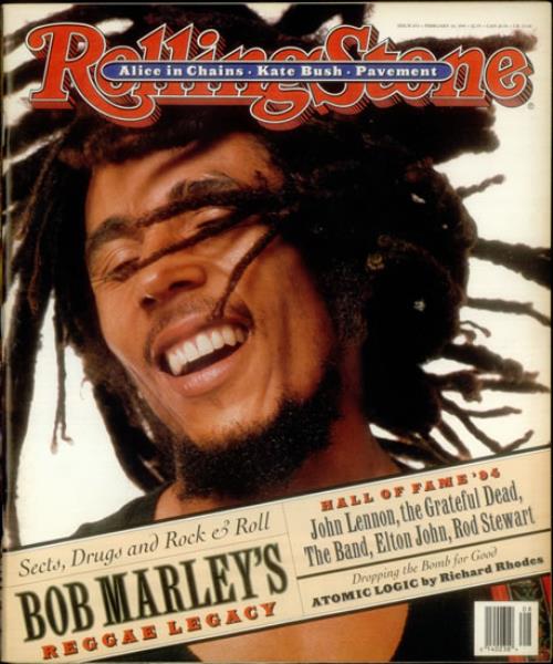 Bob Marley & The Wailers Rolling Stone magazine US BMLMARO543701