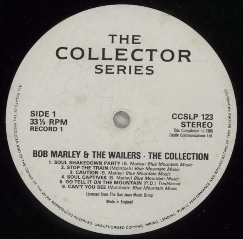 Bob Marley & The Wailers The Collection 2-LP vinyl record set (Double LP Album) UK BML2LTH875024