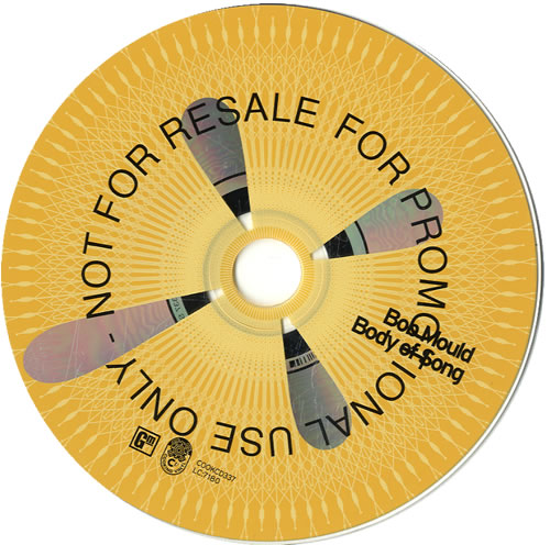 Bob Mould Body Of Song CD album (CDLP) UK BMOCDBO583297