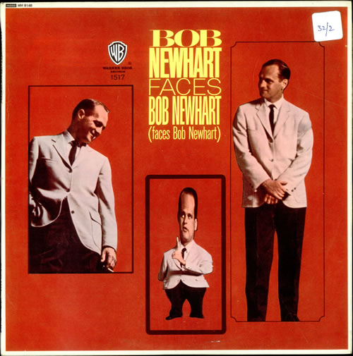 Bob Newhart Faces Bob Newhart vinyl LP album (LP record) UK NHTLPFA504747