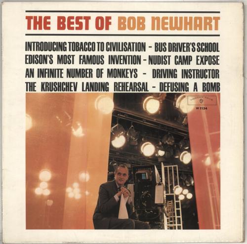 Bob Newhart The Best Of Bob Newhart vinyl LP album (LP record) UK NHTLPTH710527