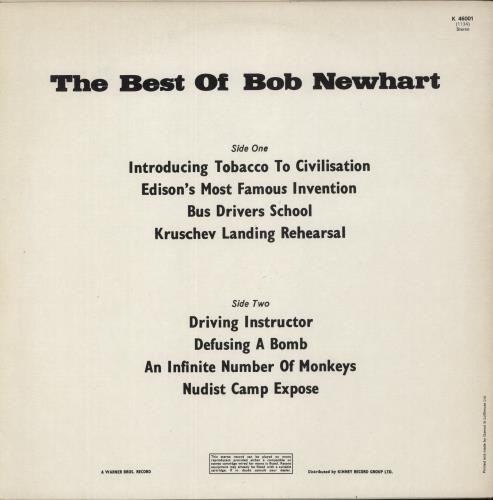 Bob Newhart The Best Of vinyl LP album (LP record) German NHTLPTH869024
