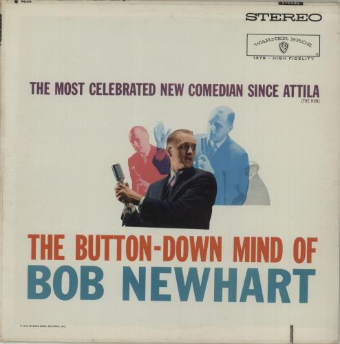 Bob Newhart The Button-Down Mind Of Bob Newhart vinyl LP album (LP record) US NHTLPTH685985