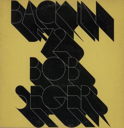 Bob Seger Back In '72 - US Sleeve vinyl LP album (LP record) US SEGLPBA754487