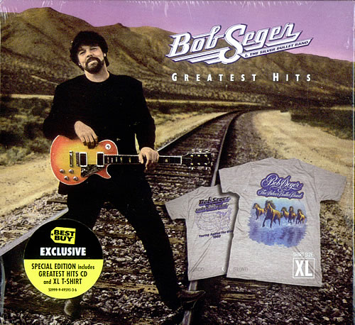 Bob Seger Greatest Hits + XL T-Shirt CD album (CDLP) US SEGCDGR528786
