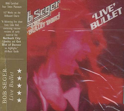 Bob Seger Live Bullet CD album (CDLP) US SEGCDLI402608