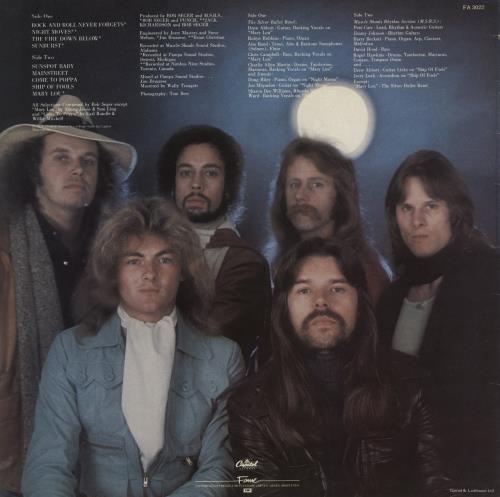 Bob Seger Night Moves vinyl LP album (LP record) Irish SEGLPNI867372