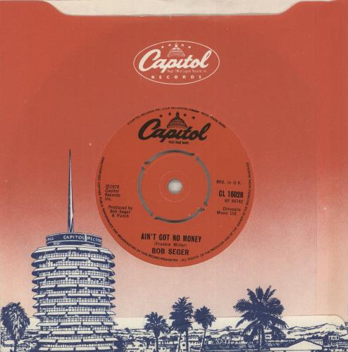 Bob Seger We've Got Tonite 7" vinyl single (7 inch record / 45) UK SEG07WE664471