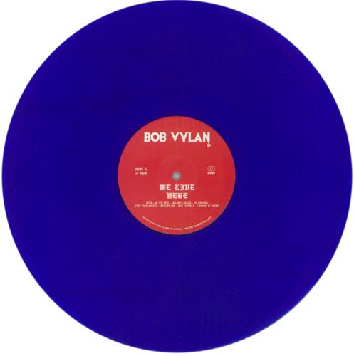 Bob Vylan We Live Here - Blue Vinyl vinyl LP album (LP record) UK 56ELPWE877534