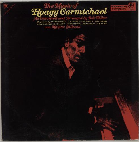 Bob Wilber The Music Of Hoagy Carmichael vinyl LP album (LP record) US BW-LPTH493132