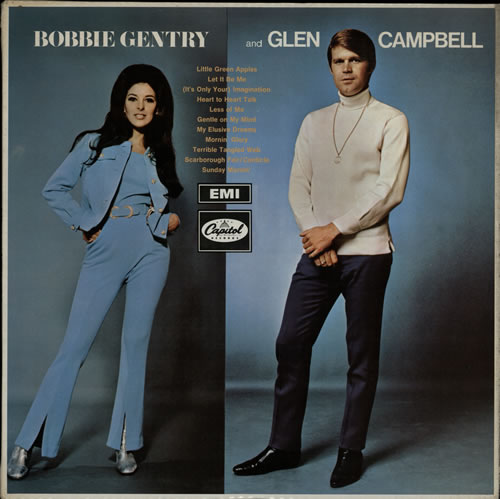 Bobbie Gentry & Glen Campbell Bobbie Gentry And Glen Campbell vinyl LP album (LP record) UK G+CLPBO583450