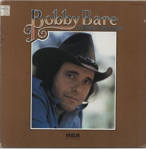Bobby Bare Cowboys And Daddys vinyl LP album (LP record) US BYJLPCO699510