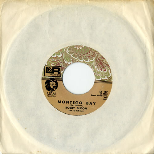 Bobby Bloom Montego Bay 7" vinyl single (7 inch record / 45) US C9C07MO561255