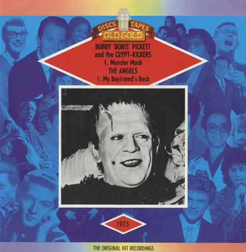 Bobby 'Boris' Pickett Monster Mash 7" vinyl single (7 inch record / 45) UK B7G07MO521927